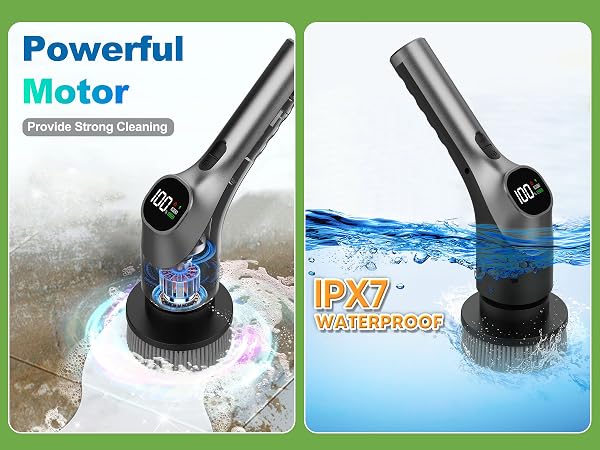 electric shower scrubber