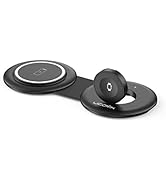 UCOMX Nano Mini Magnetic 2 in 1 Wireless Charger,Fellow Traveler Wireless Fold Charging Station,C...