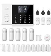 PGST Wireless Home Security Systems,24 Piece Home Alarm System with Door Sensor,Motion Detector,T...