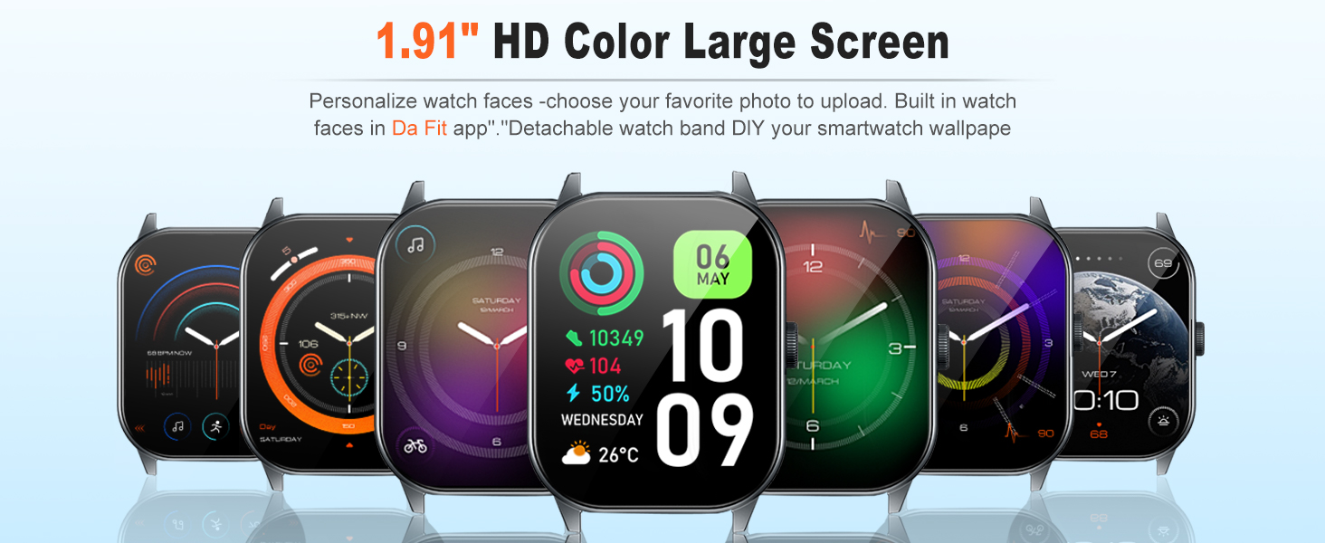 1.91HD Color Large Screen