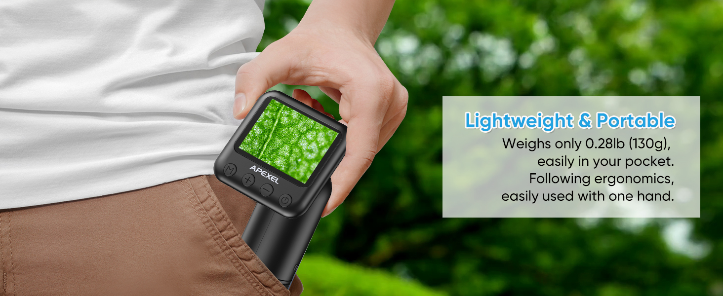APEXEL 800X Handheld Digital Microscope