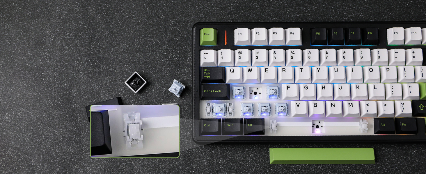 F99 PRO wireless gaming keyboard