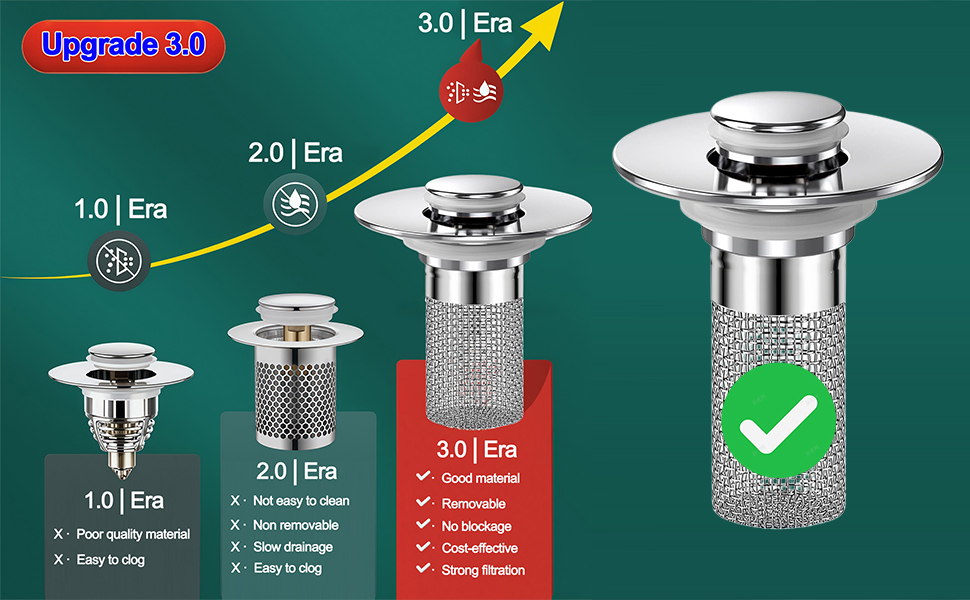 sink plugs for drain removable sink strainer basket
