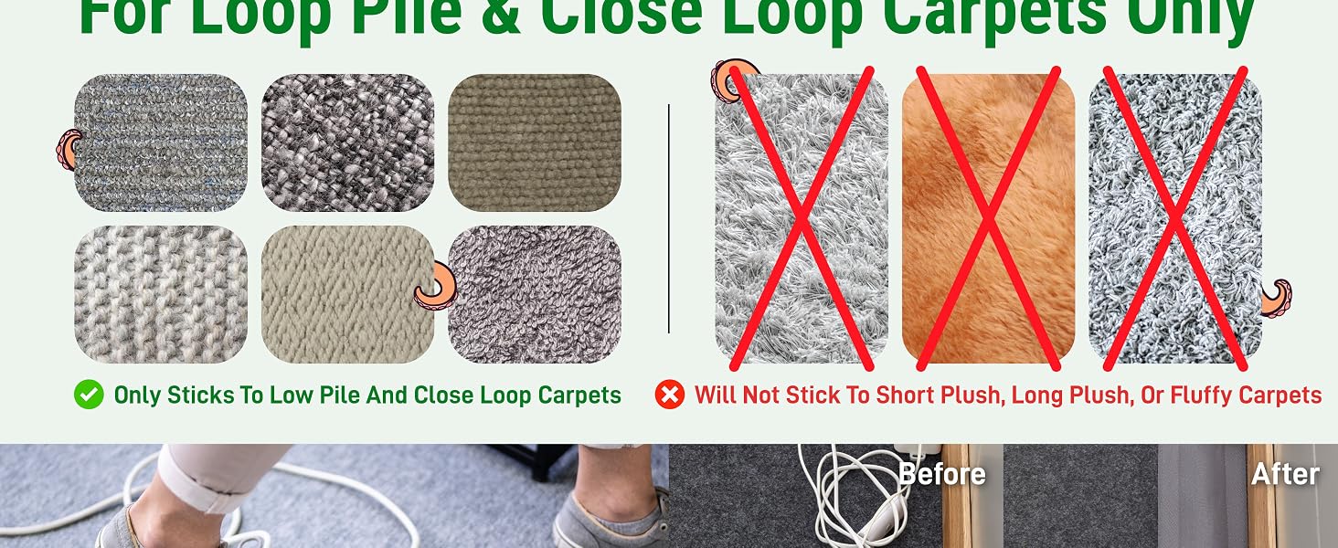 Cord protector that helps reduce tripping by keeping cables flat and covered