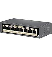 Ztyuav 8-Port Full Gigabit Easy Web Managed Ethernet Switch, Web or App Cloud-Management Switch, ...