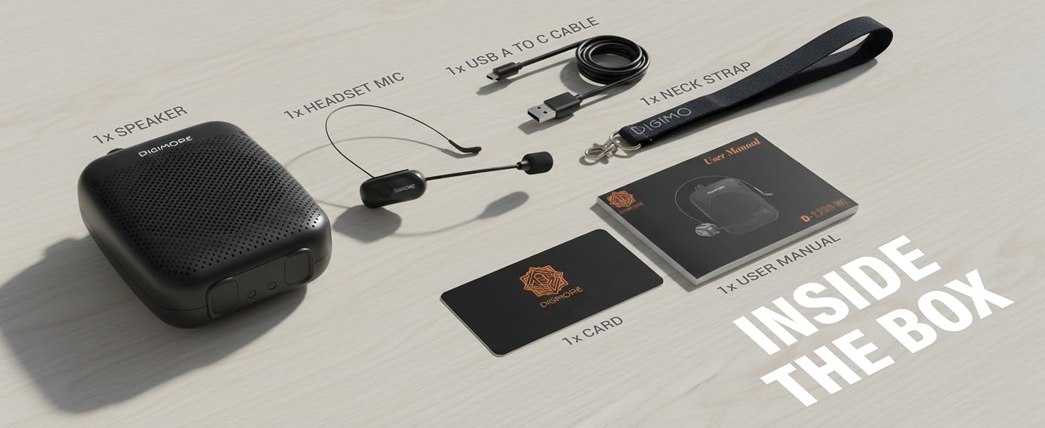 Portable Voice Amplifier Inside The Box