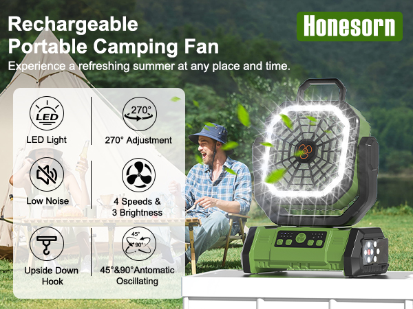 rechargeable fan