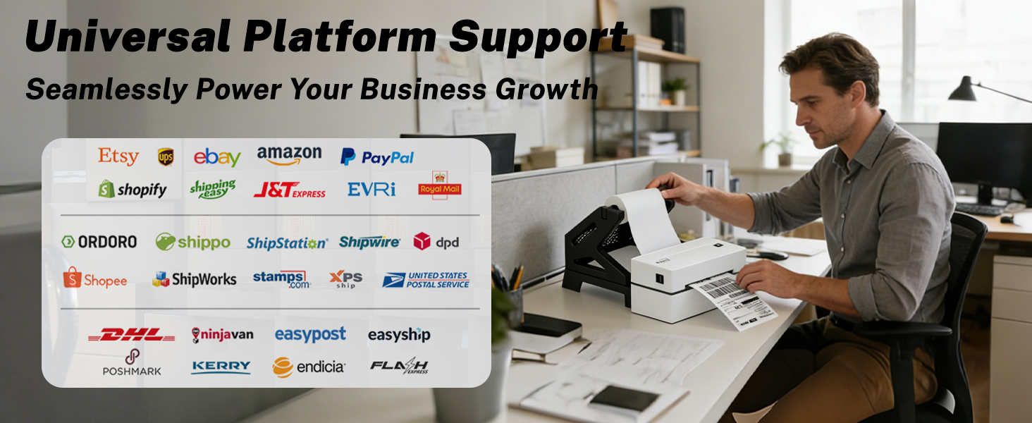 Universal Platform Support: Seamlessly Power Your Business Growth.