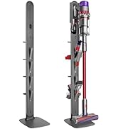 Haturi Premium Vacuum Stand for Dyson Gen5 V15 V12 V11 V10 V8 V7 V6, Metal Attachment Holder with...