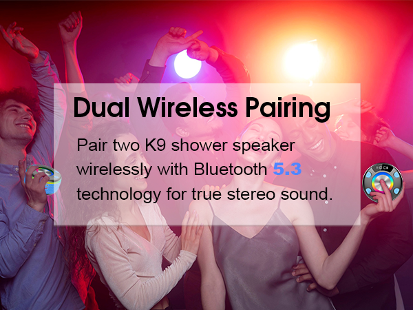 Bluetooth Shower Speaker