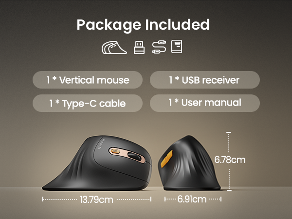Ergonomic Vertical Mouse