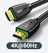 UGREEN 4K HDMI Cable 6FT,18Gbps High Speed Braided HDMI Cord 2.0 with Ethernet,Support 4K 60Hz 21...