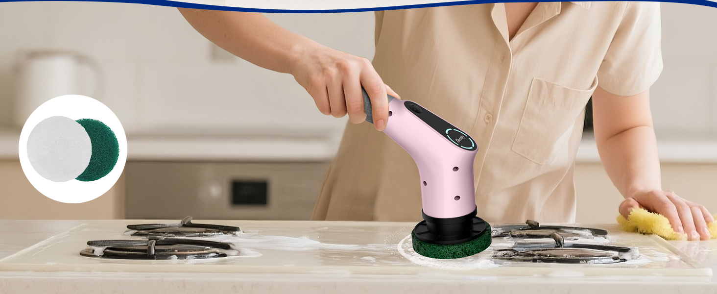 electric spin scrubber