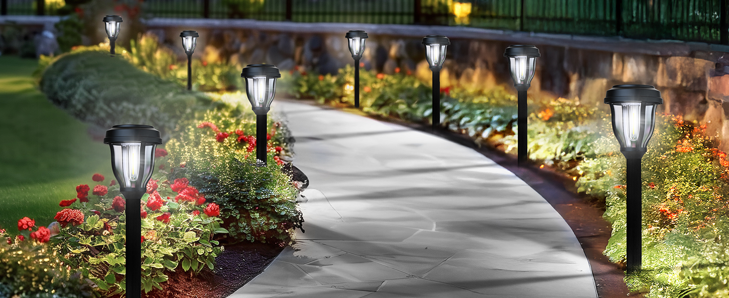 12 Pack Solar Lights Outdoor