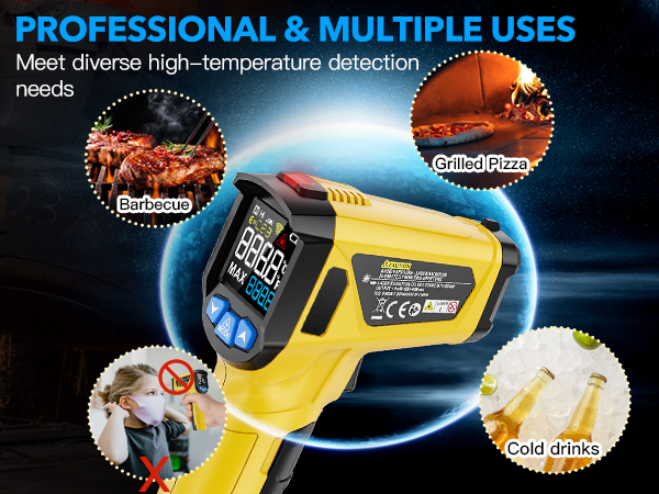 temperature gun infrared thermometer laser thermometer gun infrared thermometer gun temp gun