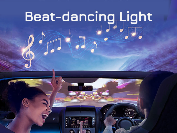 Car Ambient Lighting Kit Acrylic Interior Car LED Strip Light