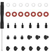 32PCS M.2 SSD Screw Kit - Carbon Steel Black Coated Screws &amp; Standoffs - NVMe Screw M.2 SSD Mount...