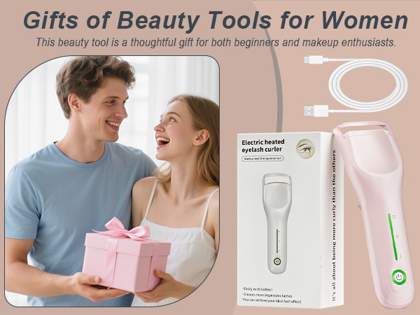 Lilonthy heated eyelash curler for women