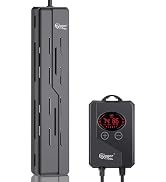 hygger Aquarium Heater 200W,Submersible Fish Tank Heater with Digital LED Controller,Overheating ...