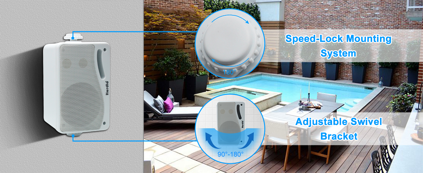 outdoor speakers bluetooth