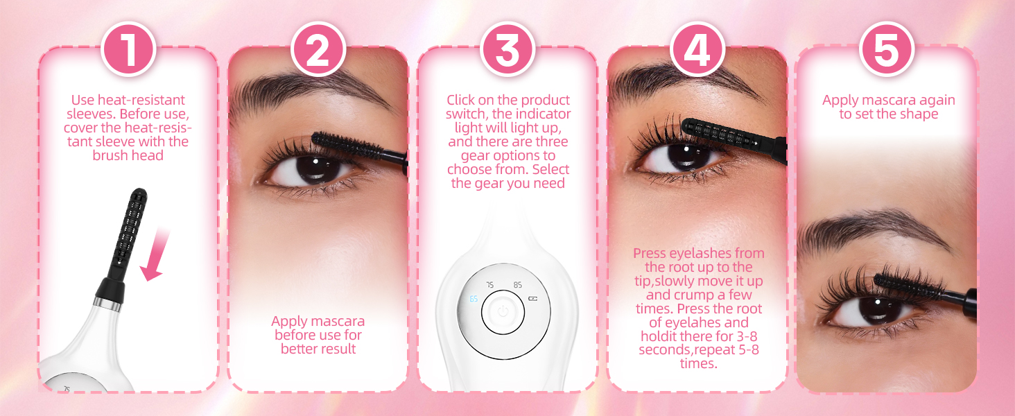 heated lash curler