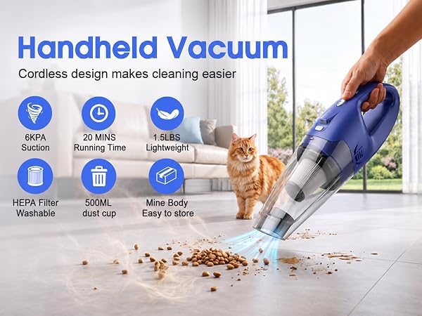small handheld vacuum