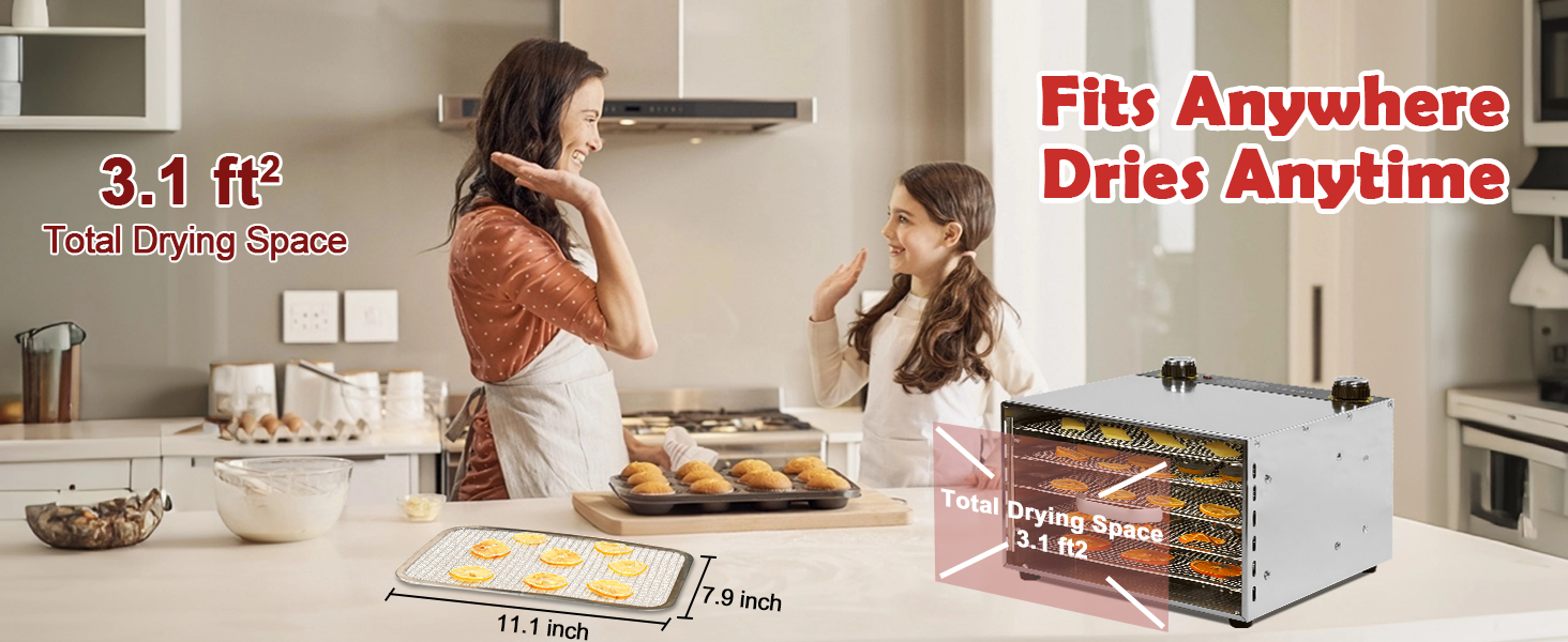 3.1&amp;#34; Total Drying Space.Fits Anywhere,Dries Anytime