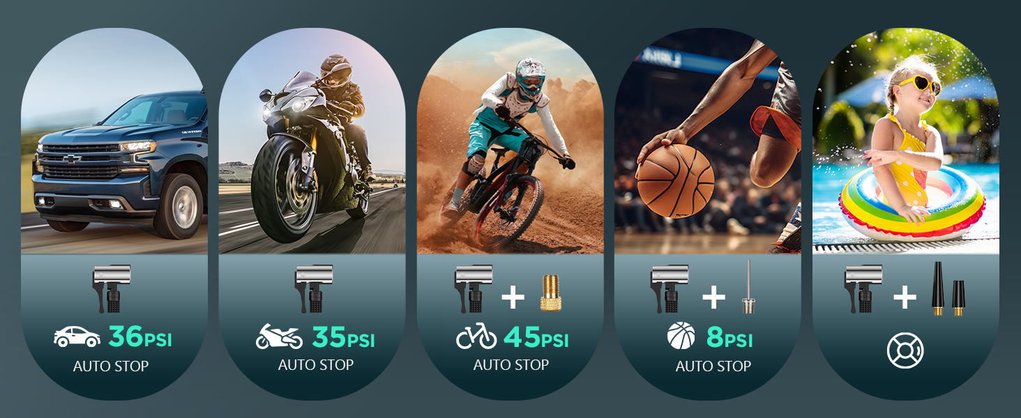 Air Pump for Car Tires