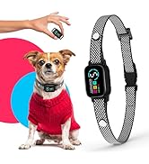 Bark Collar for Small Dogs 8-40 Ibs - No Shock Anti Barking Collar with Al Chip - 3 Modes &amp; 5 Sen...