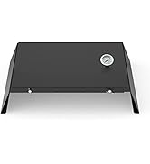 Skyflame Universal Stainless Steel Pizza Oven Kit with 20-30 inch Adjustable Width, Grill Top Piz...