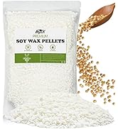 Soy Wax, BOYUJK Premium Natural Candle Wax, 100% Organic Soy Wax for Candle Making from Farm, No ...