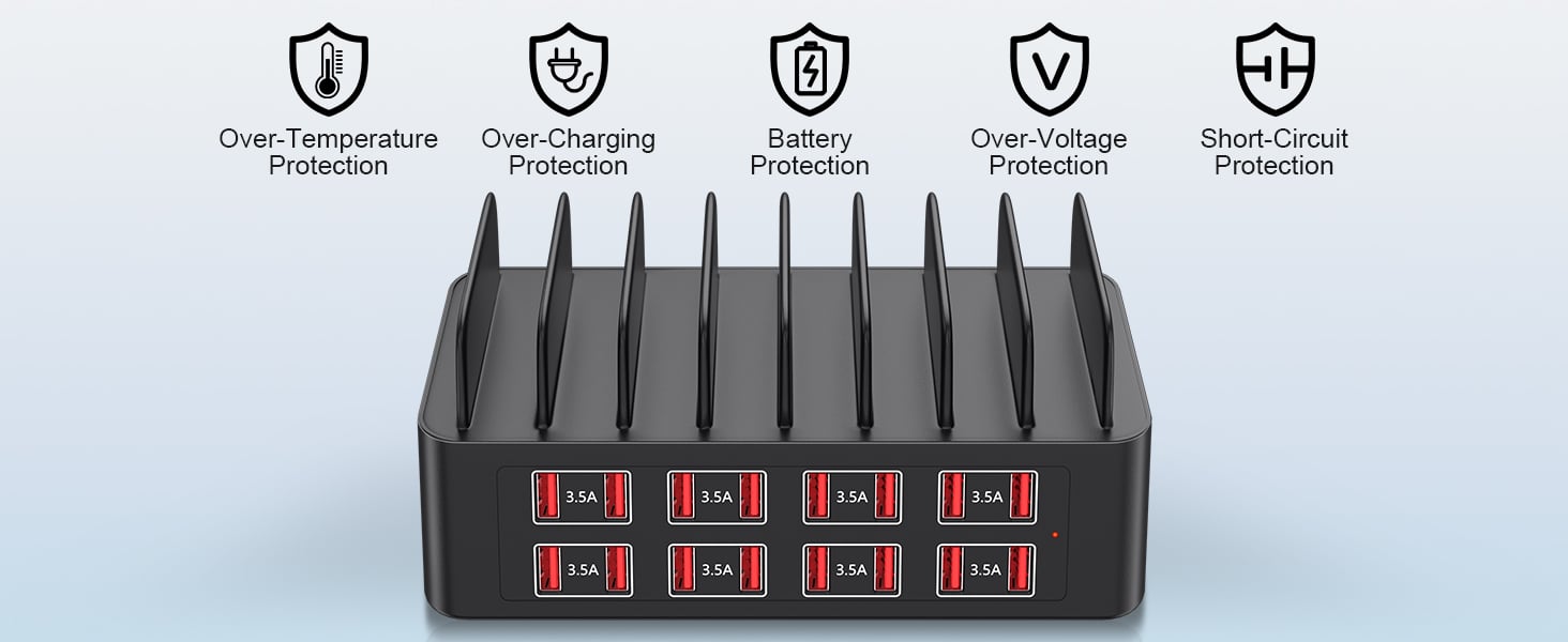  Charging Station for Multiple Devices