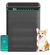 MORENTO Air Purifiers for Home Large Room Up to 1690 ft² with PM 2.5 Air Quality Monitor, Wi-Fi a...