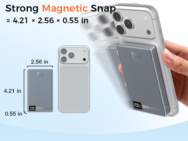 PD 35W Magnetic Wireless Power Bank 10000mAh 06