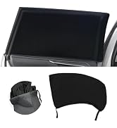 Car Window Shades 2 Pack, FOLUMAD Side Car Window Rear Sun Shades for Baby, Anti-UV Protection Br...