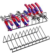 WORKPRO 2-Pack Plier Organizer Rack, Tool Box Storage and Organization Holder, 20 Slots for Sprin...