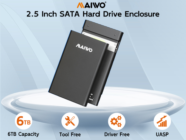 2.5 SATA ssd hdd to USB 3.0 adapter enclosure container caddy case shell housing reader holder