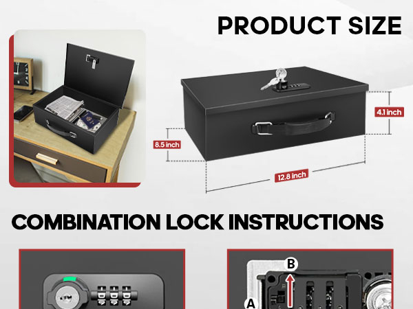 Steel Security with Key Lock