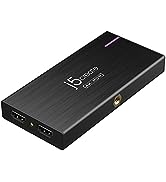 j5create 4K Game Video Capture Card with PD 60W Pass-Through Charging, Stream and Record 4K Video...
