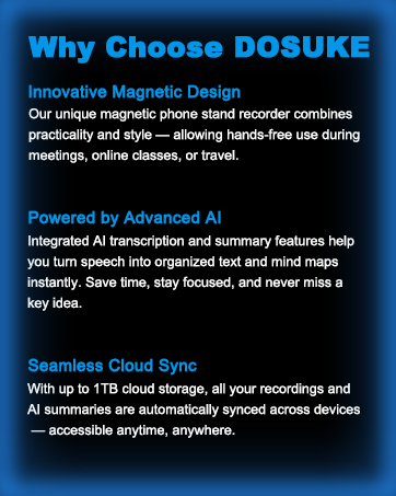 Magnetic AI Voice Recorder