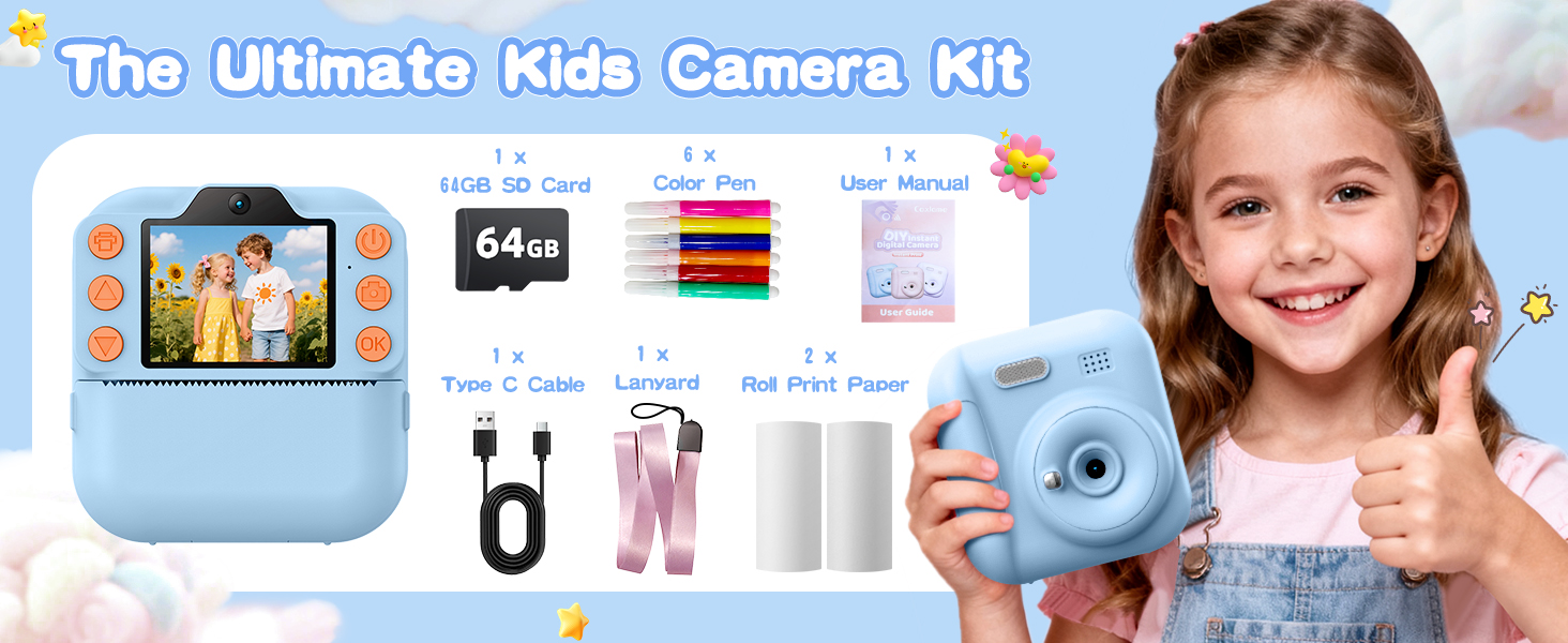 instant print camera