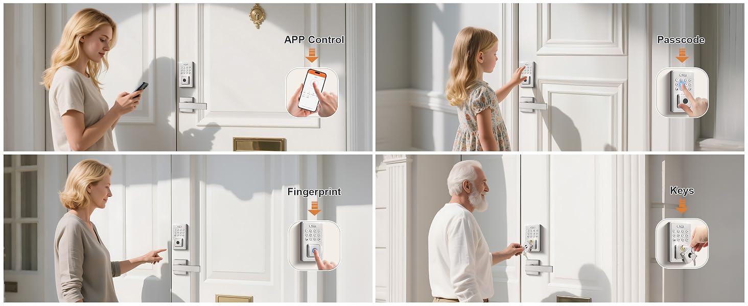keyless entry door lock