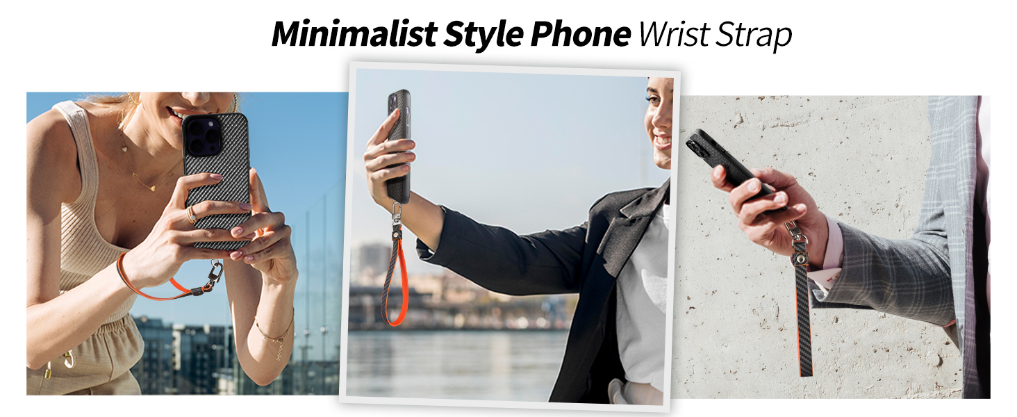 Carbon Fiber Phone Wrist Strap