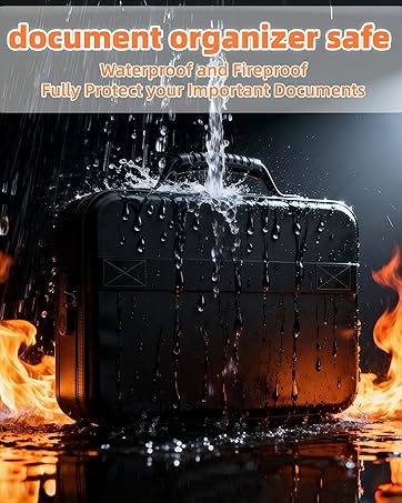fire proof safe for home documents