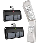 G940EV-P2 CMXZDCG440 Keypad with 2 Pack 893MAX Universal Garage Door Opener Remote, Fit for Chamb...