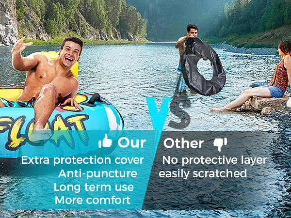 heavy duty river tube cover