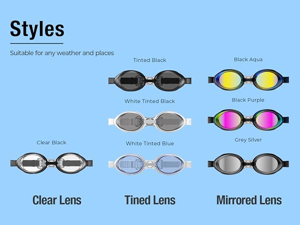 swim goggles for women anti fog