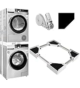 Kiss Core 29 inch Washer Dryer Stacking Kit, Universal Stacking Kit for Washer and Dryer, Adjusta...