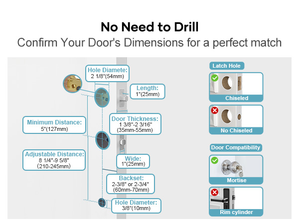 keyless door locks for front door