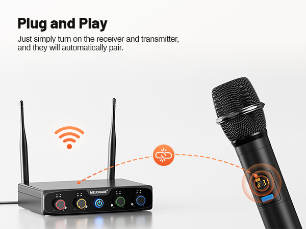 4-Channel Wireless Microphone System